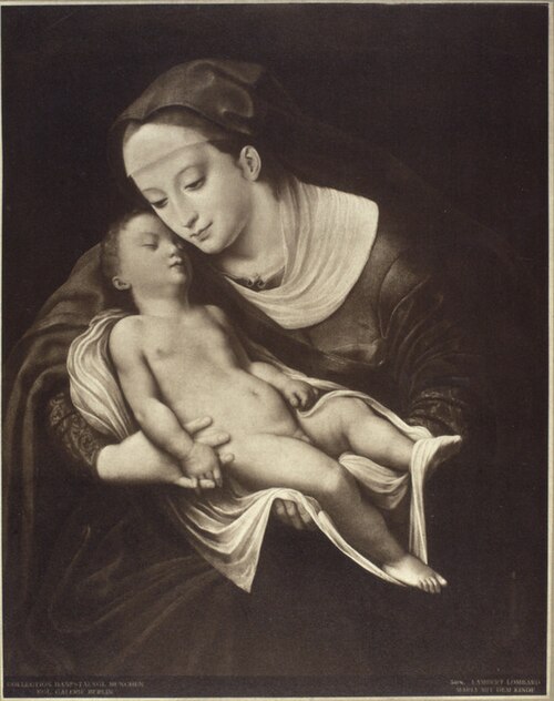 Virgin with the sleeping Child, 1564, Cornelis van Cleve