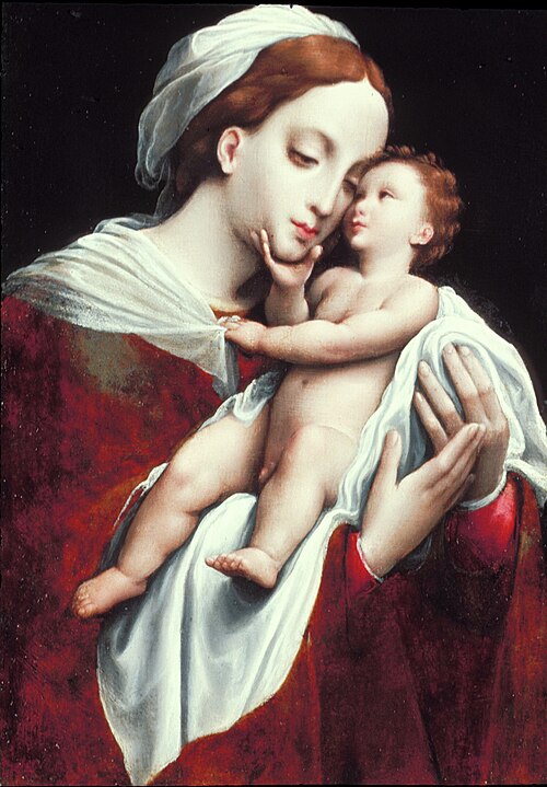 Madonna and Child, 1600, Cornelis van Cleve