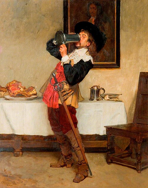 'Down to the Dregs', 1880, John Seymour Lucas