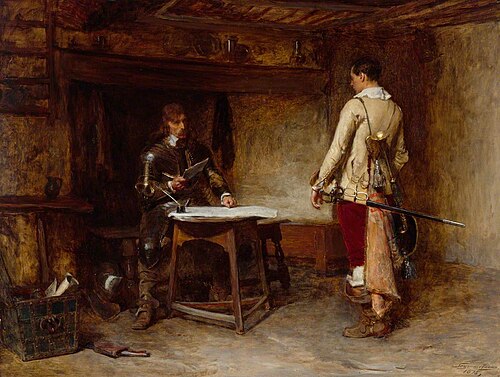 News from the Front, 1898, John Seymour Lucas