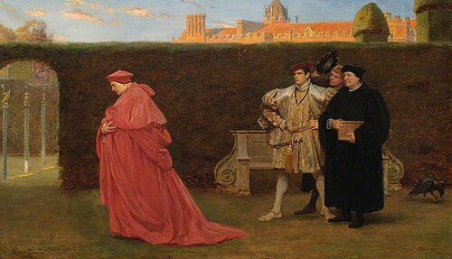 Cardinal Wolsey in Disgrace, 1901, John Seymour Lucas