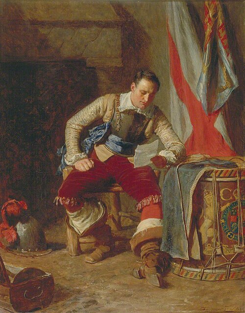 The Standard-Bearer, 1903, John Seymour Lucas