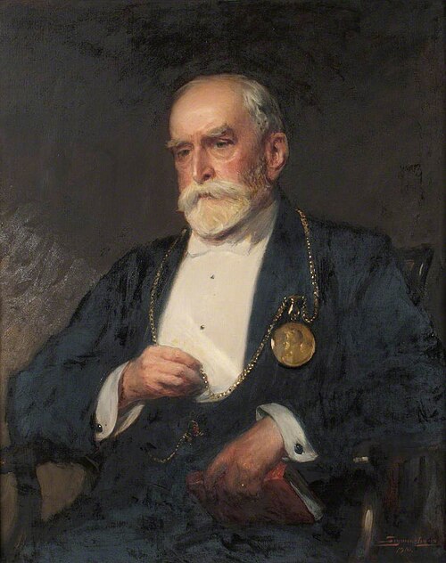 Sir Edward John Poynter (1836–1919), President of the Royal Academy, 1910, John Seymour Lucas