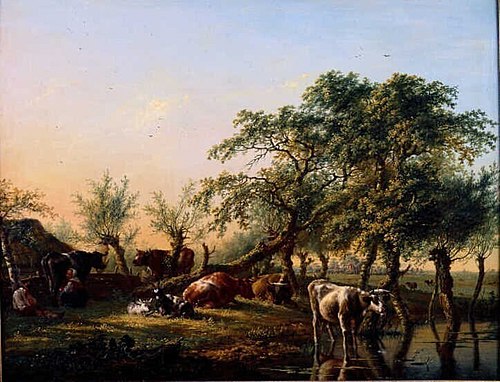 Landscape with Cattle, 1811, Jan Kobell