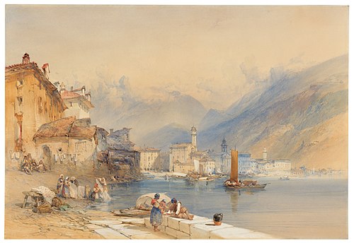 Lugano, Switzerland, , William Callow