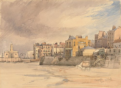 Margate, 1849, William Callow