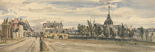 Versailles, 1833, William Callow