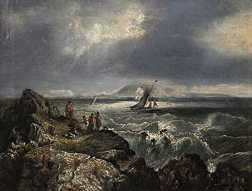 On the Scheldt, , William Callow