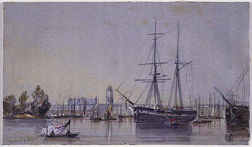 Bordeaux, 1836, William Callow