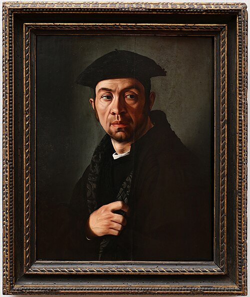 Portrait of a Man, 1540, Jacopino del Conte