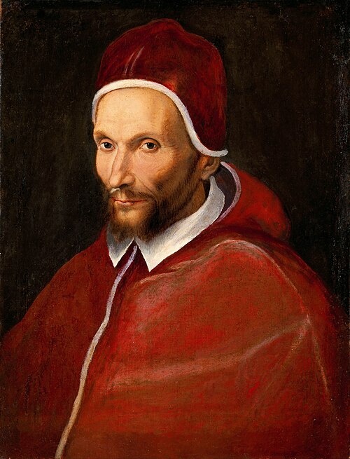 Portrait d’Urbain VII, 1590, Jacopino del Conte
