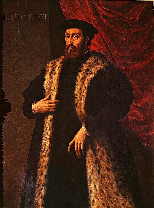Portrait of Filippo Strozzi the Younger, 1555, Jacopino del Conte