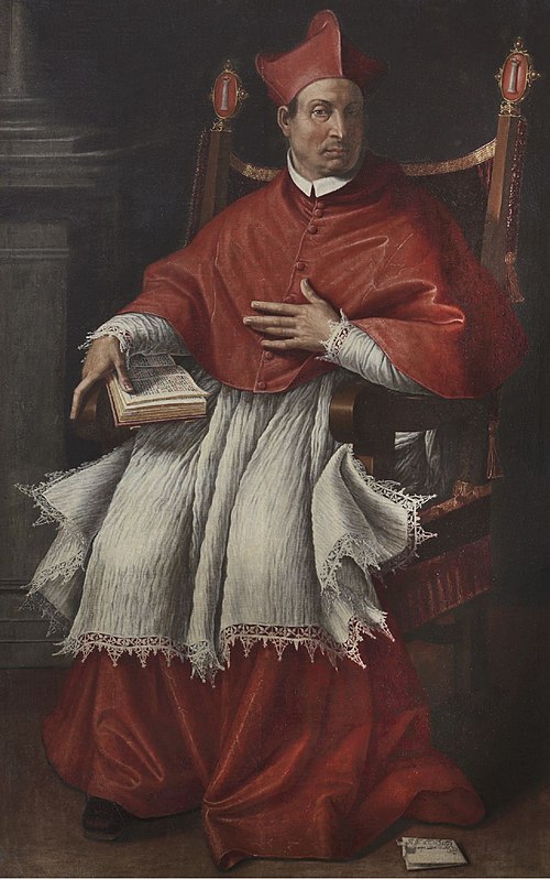 Portrait of Cardinal Pompeo Colonna, 1532, Jacopino del Conte