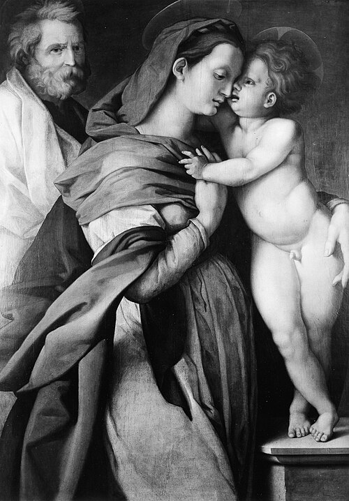 Holy Family, 1566, Jacopino del Conte