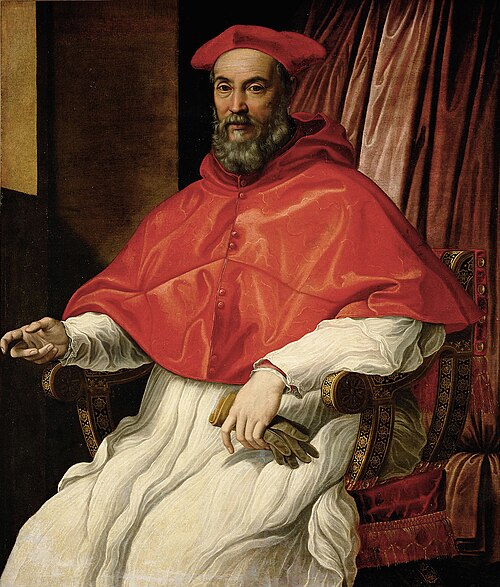 Bildnis eines Kardinals, , Jacopino del Conte