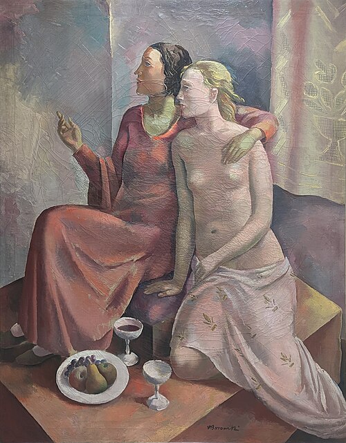 In the Studio, 1932, Wacław Borowski