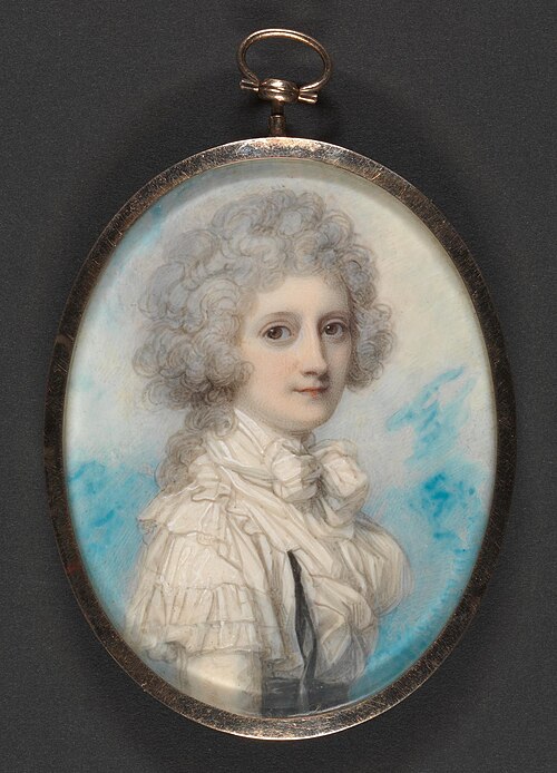 Elizabeth, Countess of Hopetown, 1789, Richard Cosway