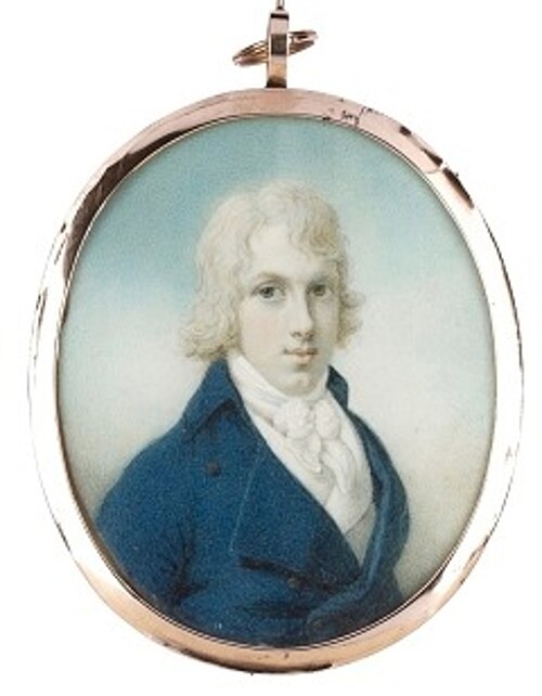 Portrait of an Unknown Gentleman, 1790, Richard Cosway