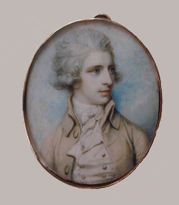 Portrait d'un gentilhomme, 1790, Richard Cosway