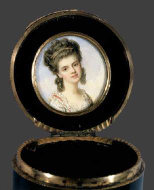 Portrait d'une dame, 1790, Richard Cosway