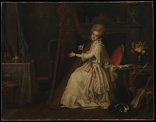 Portrait of Marianne Dorothy Harland (1759–1785), Later Mrs. William Dalrymple, 1791, Richard Cosway