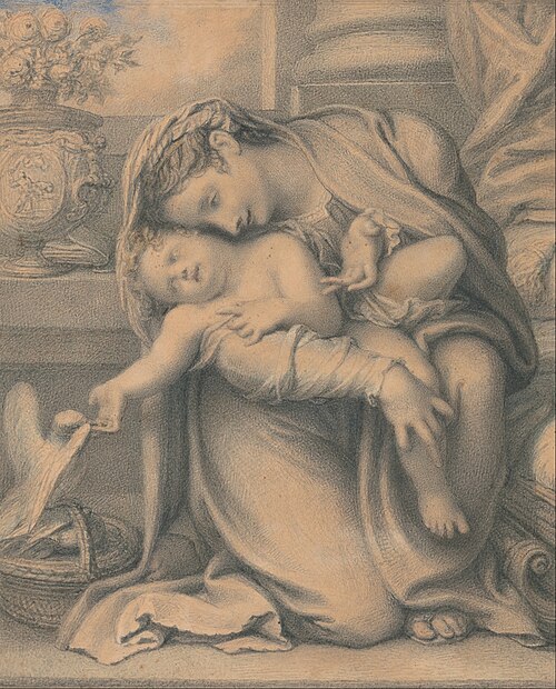Vierge à l'Enfant, , Richard Cosway