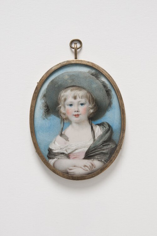 William Cavendish, as a child, 1786, Richard Cosway