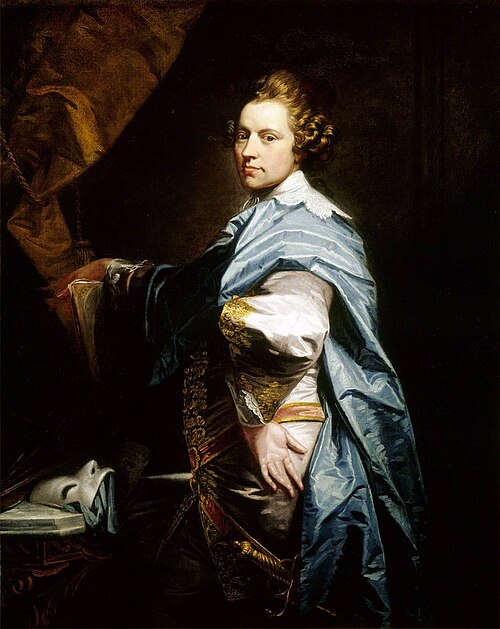 Self-portrait in Masquerade-dress, 1770, Richard Cosway