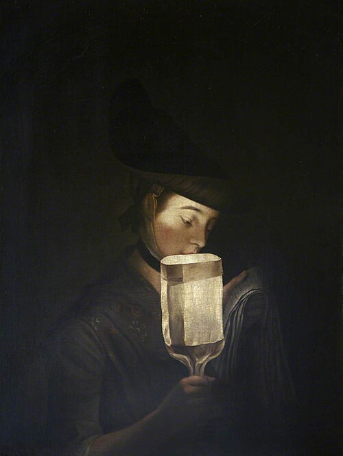 'The Pretty Ballad Singer', 1773, Henry Robert Morland