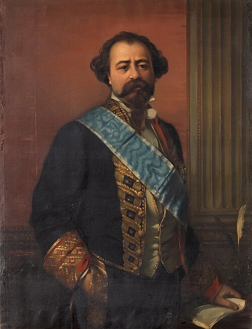 Adelardo López de Ayala ministro de Ultramar, 1880, Rafael Benjumea