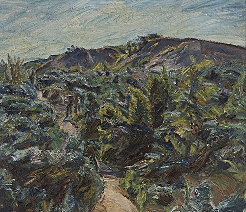 Die Schlucht, 1911, Waldemar Rösler
