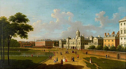 Horse Guards Parade, 1755, Samuel Scott