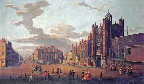 St James's Palace and Pall Mall, , Samuel Scott