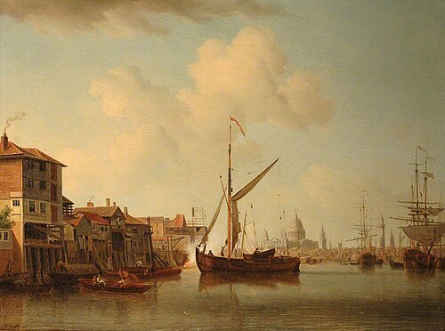The Pool of London, 1769, Samuel Scott