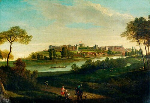 A View of Windsor Castle, , Samuel Scott