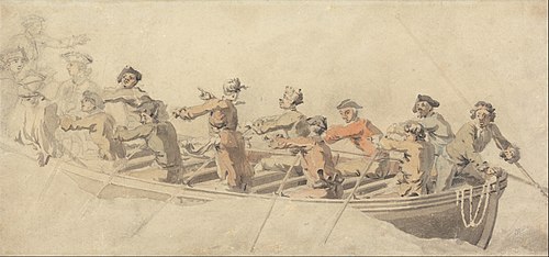 A Ship's Boat, , Samuel Scott