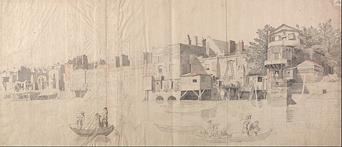 Thames Side Buildings, , Samuel Scott