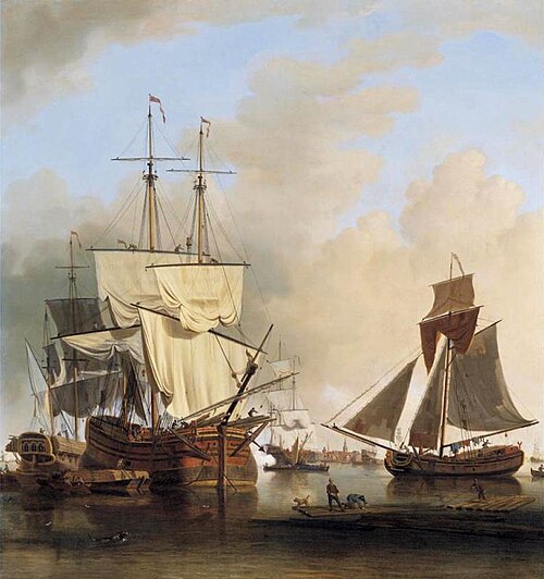 Shipping on the Thames off Rotherhithe, 1740, Samuel Scott