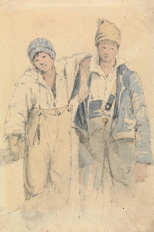 Two Boys, , Samuel Prout