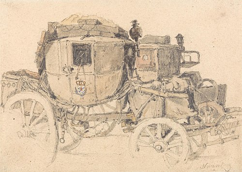 A Diligence, Side View: Nuremberg, , Samuel Prout