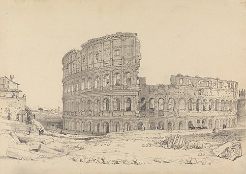 The Colosseum, Rome, , Samuel Prout