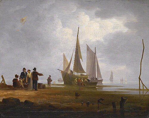 Harbour Scene, , Samuel Prout