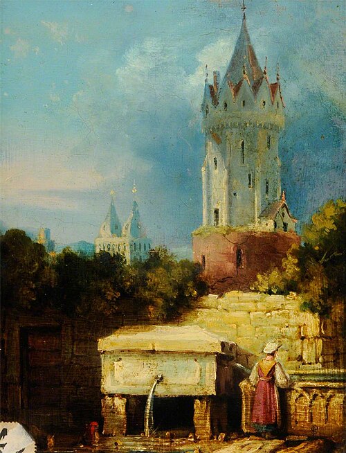 The Fountain, , Samuel Prout