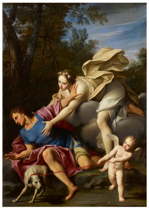 Aurora and Cephalus, , Marcantonio Franceschini
