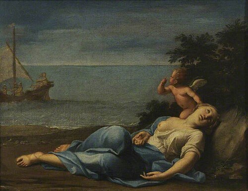 Armida Abandoned by Rinaldo, 1709, Marcantonio Franceschini