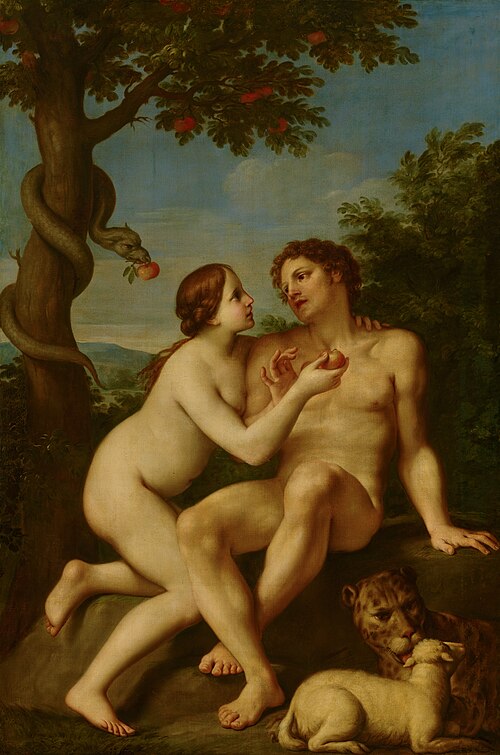 Adam et Ève, 1680, Marcantonio Franceschini