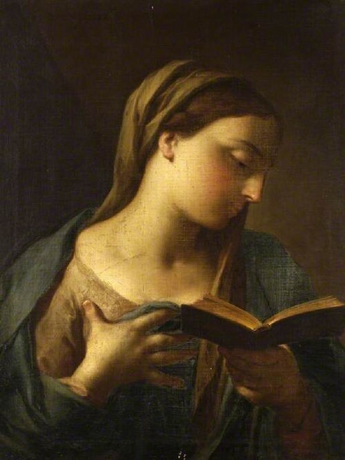 The Virgin reading, , Marcantonio Franceschini