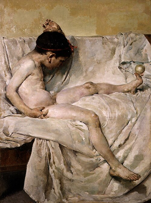 Juegos icarios, 1877, Ignasi Pinazo i Camarlench