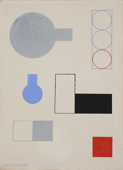 Composition, 1931, Sophie Taeuber-Arp