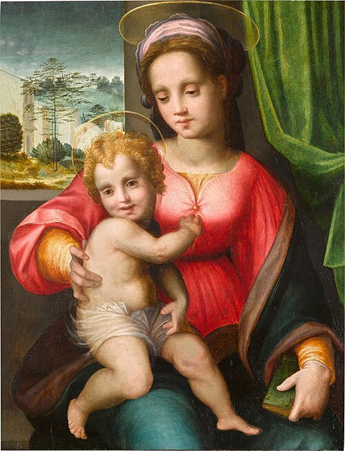 Vierge à l'Enfant, , Domenico Puligo